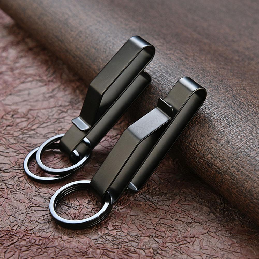 Edc Carry Belt - Mosquetón de acero para cinturón, llavero,